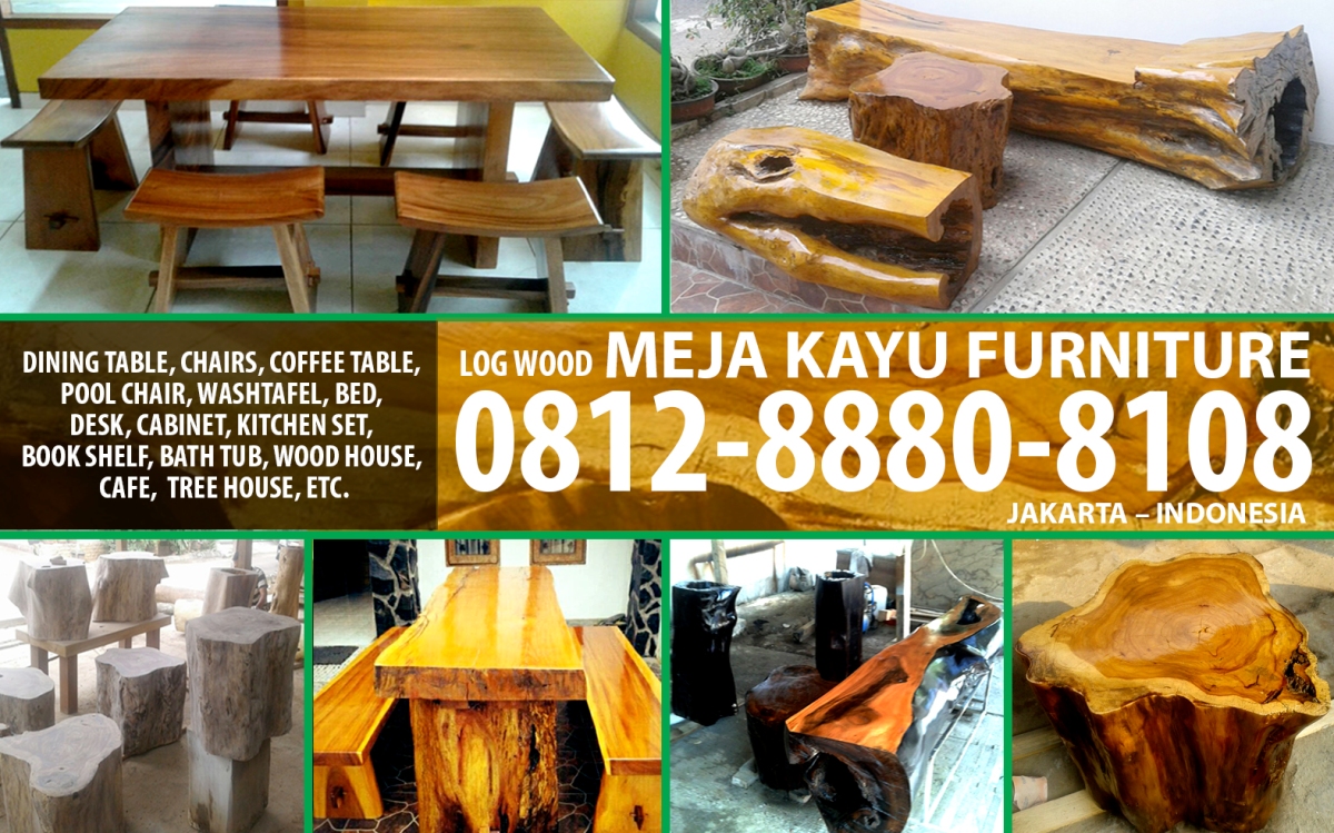 Pesan Online, Mebel Kayu Jati, Pusat Furniture Jakarta 